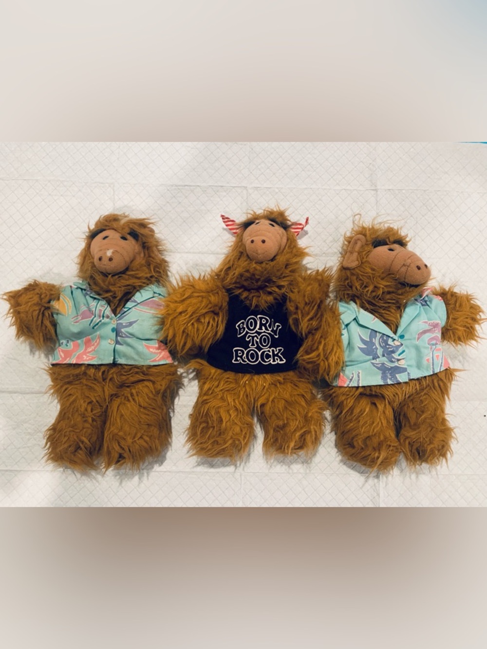 Vintage Alf Hand Puppet Set